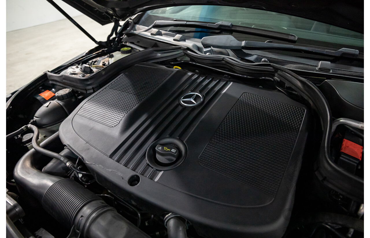 8/2014 Mercedes Benz C250 CDI Elegance W204 MY14 4d Wagon Magnetite Black Metallic Turbo Diesel 2.1L