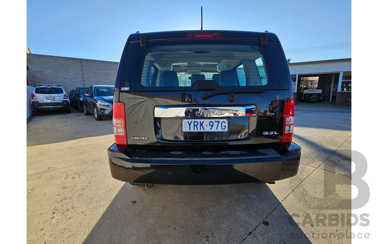 4/2009 Jeep Cherokee Limited (4x4) KK 4d Wagon Black 3.7L