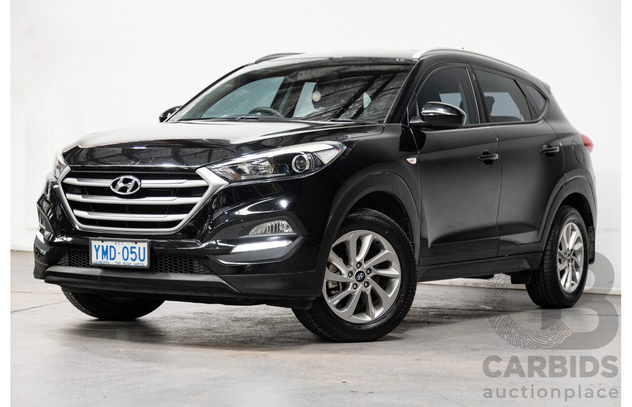 09/2017 Hyundai Tucson Active (AWD) TL2 MY18 4d Wagon Phantom Black Pearl Turbo Diesel 2.0L