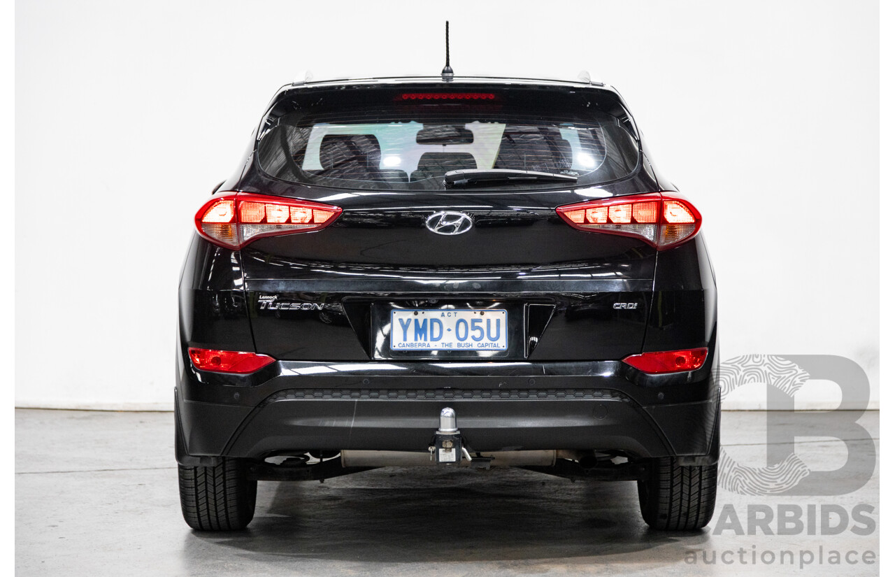 09/2017 Hyundai Tucson Active (AWD) TL2 MY18 4d Wagon Phantom Black Pearl Turbo Diesel 2.0L