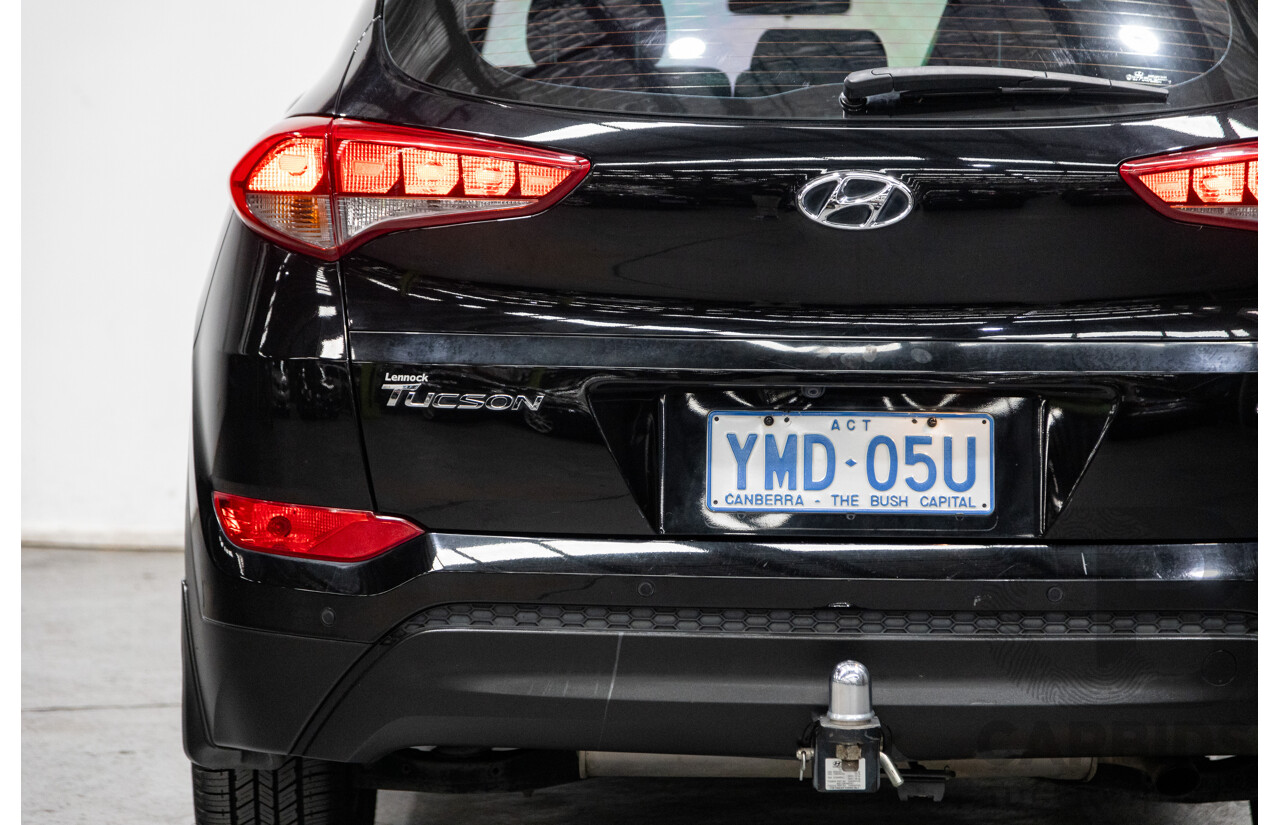 09/2017 Hyundai Tucson Active (AWD) TL2 MY18 4d Wagon Phantom Black Pearl Turbo Diesel 2.0L