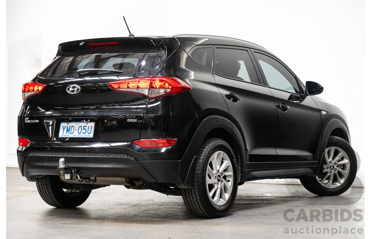 09/2017 Hyundai Tucson Active (AWD) TL2 MY18 4d Wagon Phantom Black Pearl Turbo Diesel 2.0L
