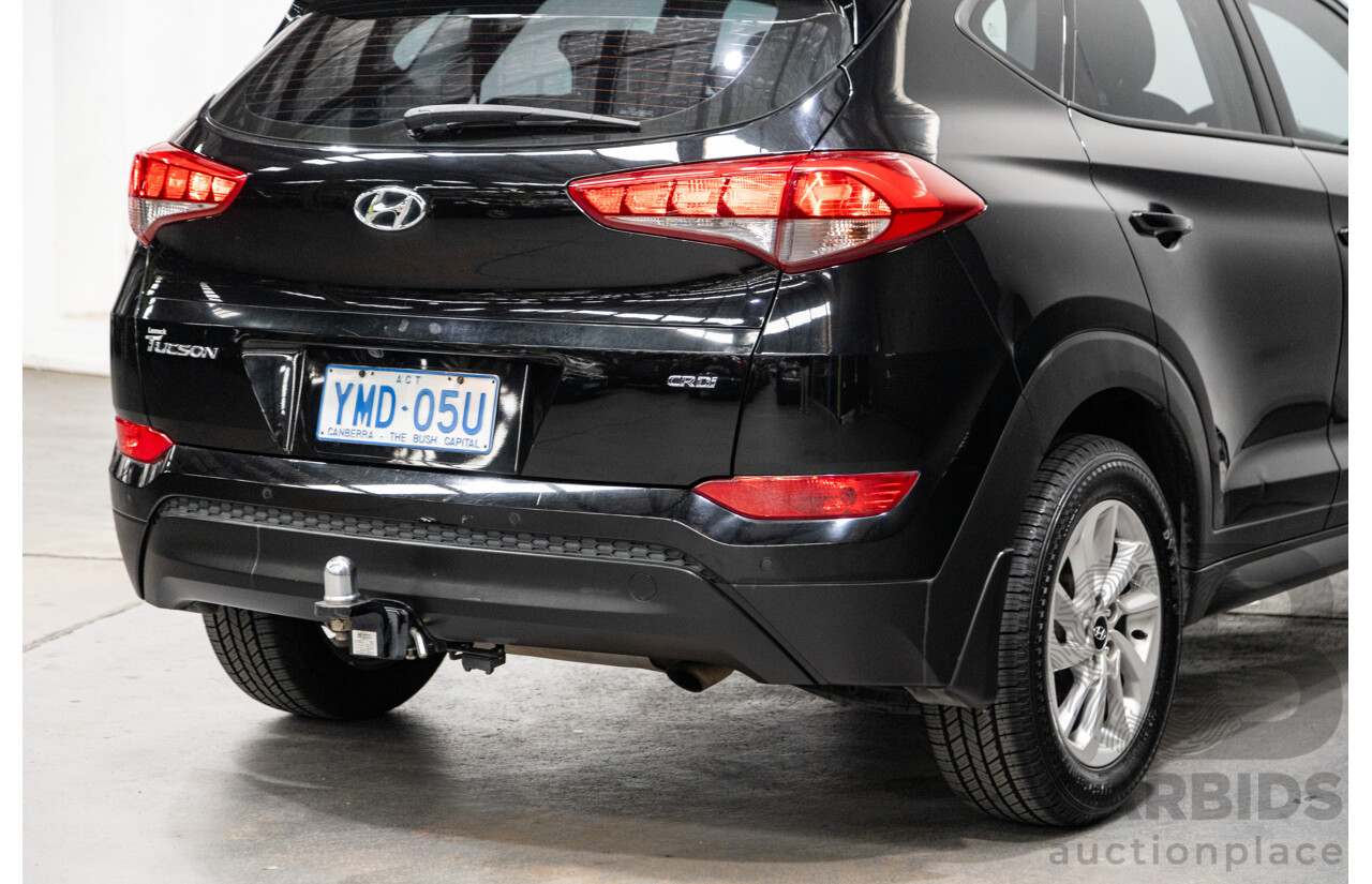 09/2017 Hyundai Tucson Active (AWD) TL2 MY18 4d Wagon Phantom Black Pearl Turbo Diesel 2.0L