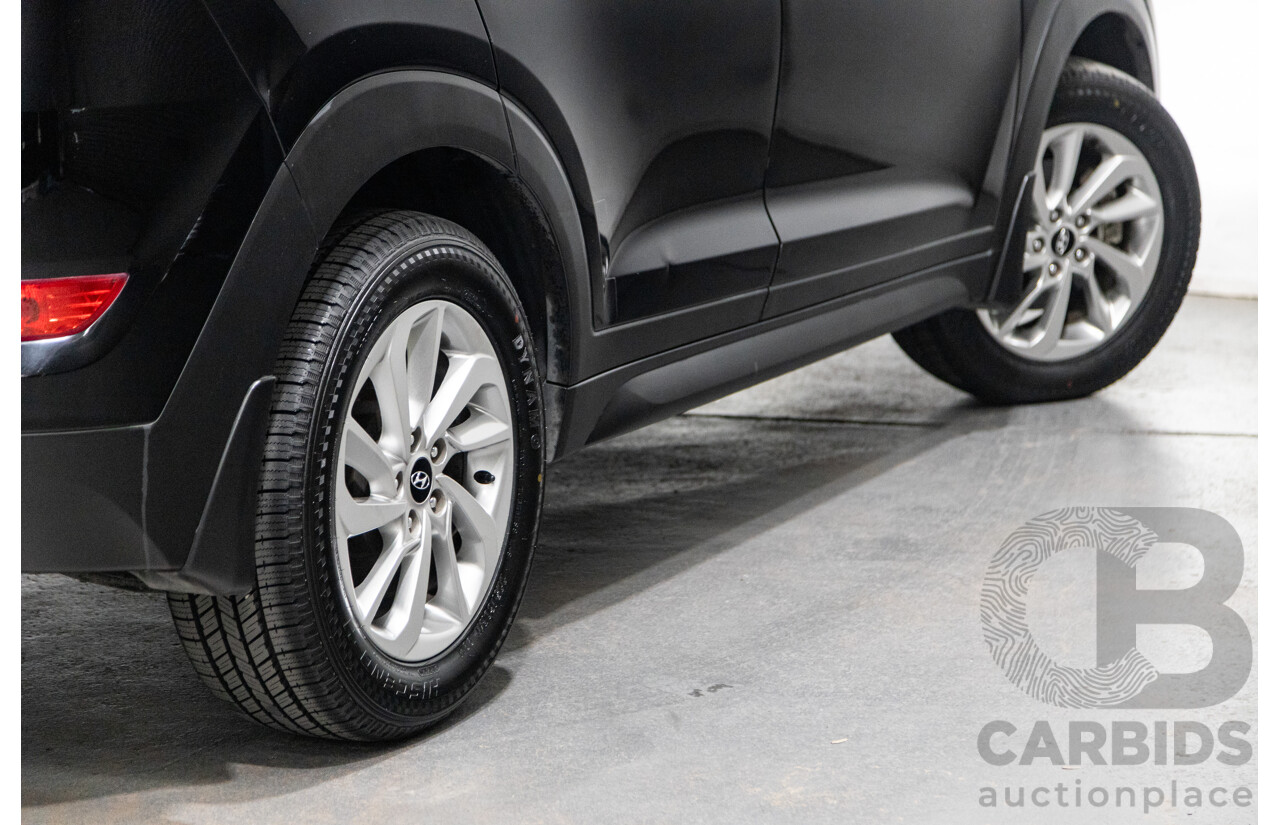 09/2017 Hyundai Tucson Active (AWD) TL2 MY18 4d Wagon Phantom Black Pearl Turbo Diesel 2.0L