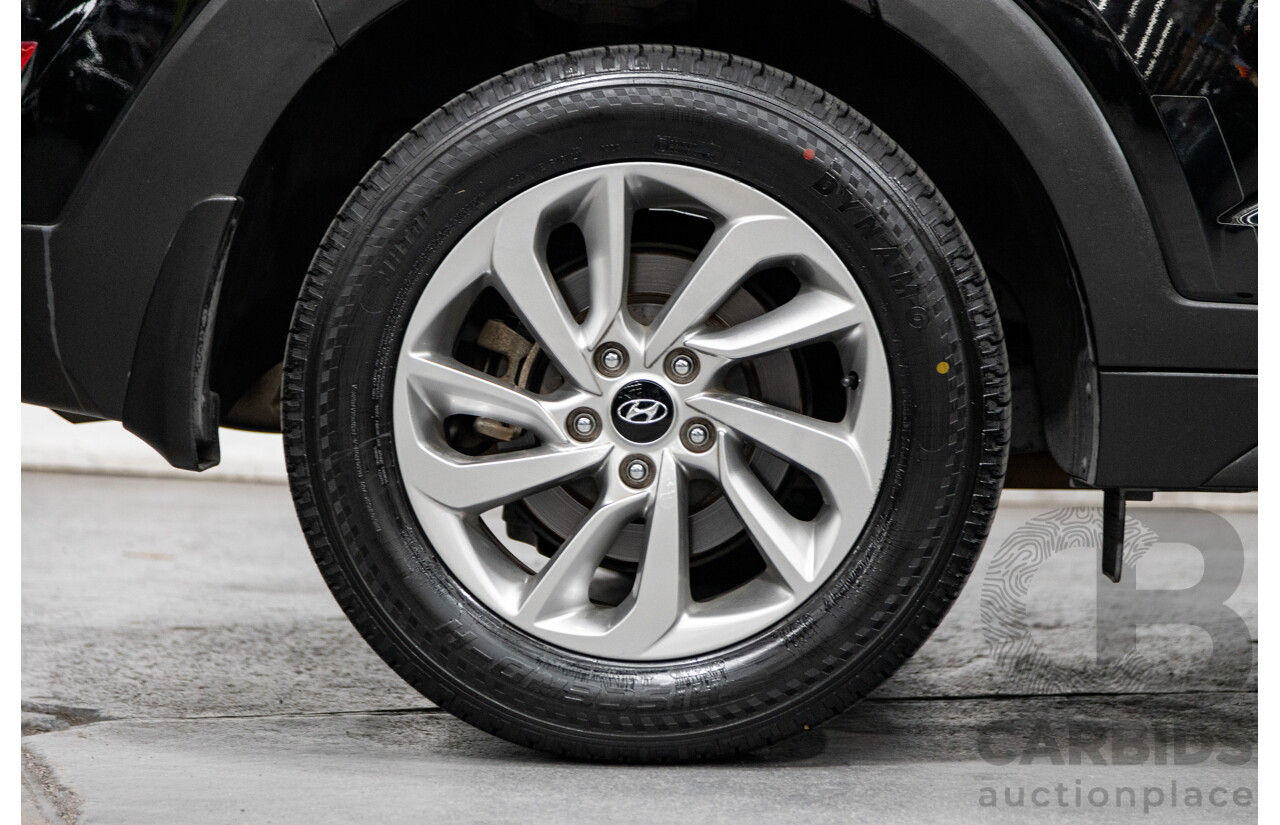 09/2017 Hyundai Tucson Active (AWD) TL2 MY18 4d Wagon Phantom Black Pearl Turbo Diesel 2.0L