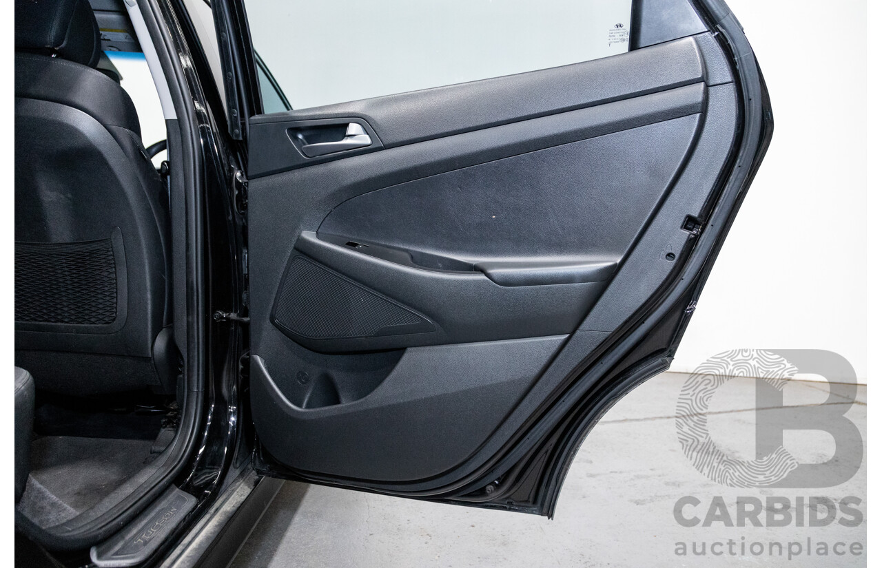 09/2017 Hyundai Tucson Active (AWD) TL2 MY18 4d Wagon Phantom Black Pearl Turbo Diesel 2.0L