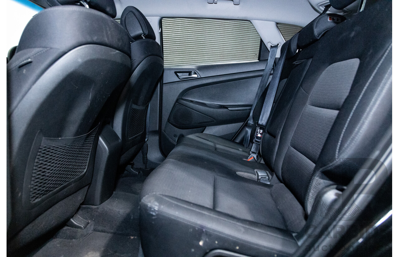 09/2017 Hyundai Tucson Active (AWD) TL2 MY18 4d Wagon Phantom Black Pearl Turbo Diesel 2.0L