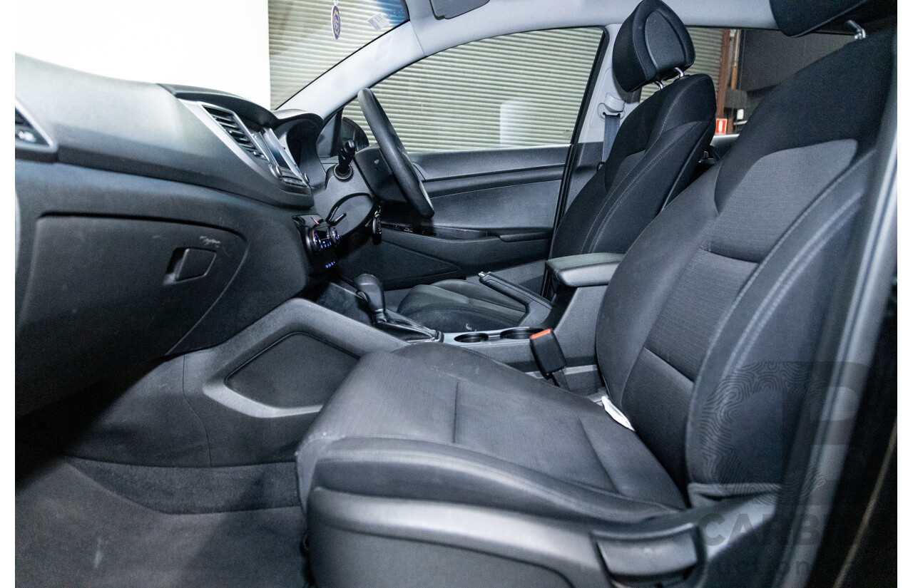 09/2017 Hyundai Tucson Active (AWD) TL2 MY18 4d Wagon Phantom Black Pearl Turbo Diesel 2.0L