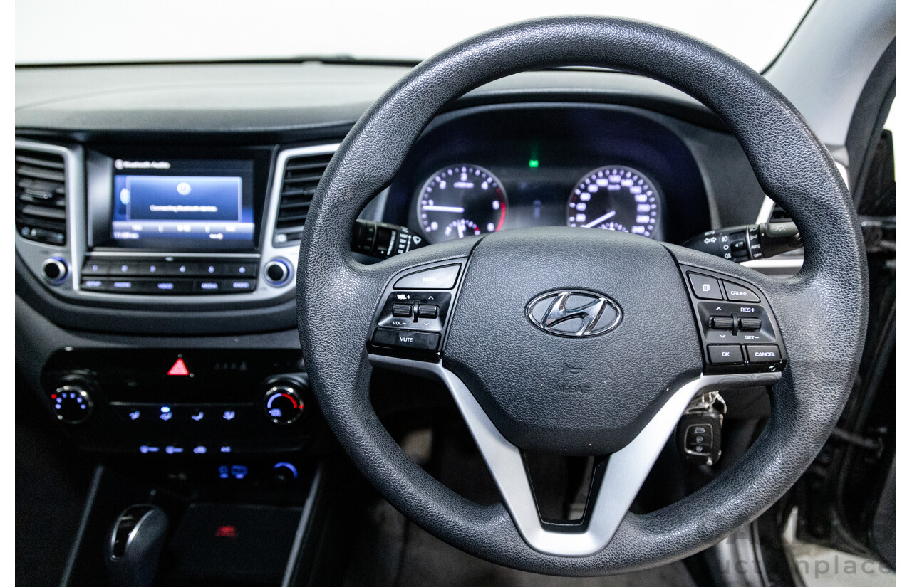 09/2017 Hyundai Tucson Active (AWD) TL2 MY18 4d Wagon Phantom Black Pearl Turbo Diesel 2.0L