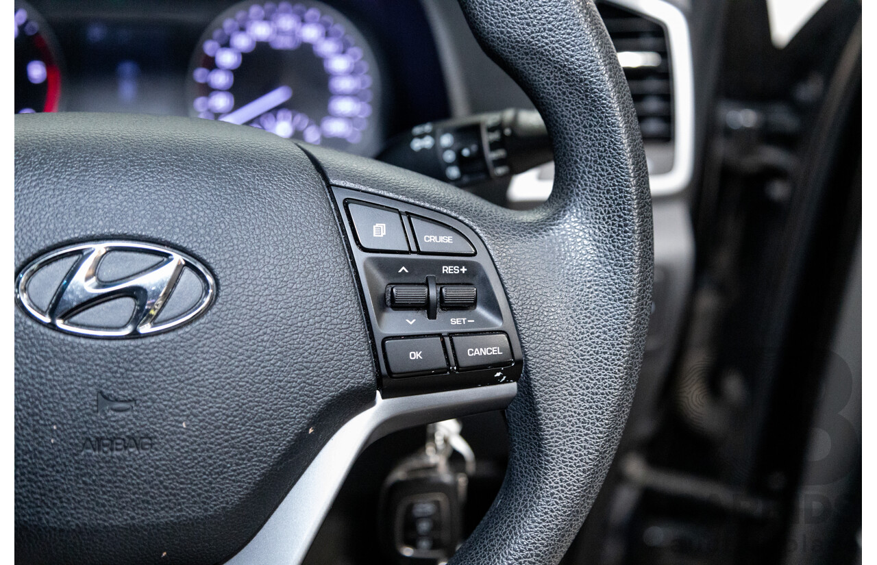 09/2017 Hyundai Tucson Active (AWD) TL2 MY18 4d Wagon Phantom Black Pearl Turbo Diesel 2.0L