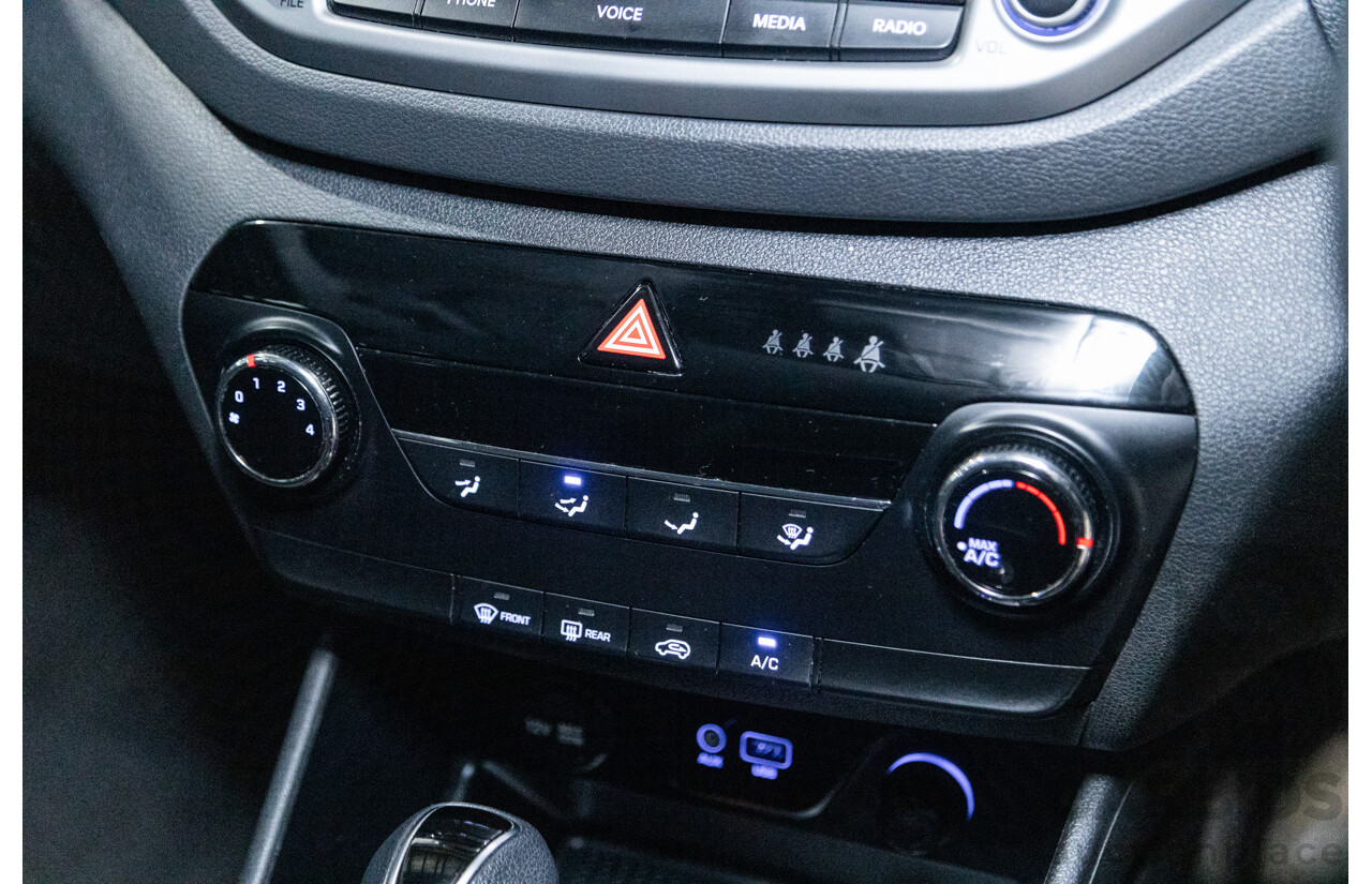 09/2017 Hyundai Tucson Active (AWD) TL2 MY18 4d Wagon Phantom Black Pearl Turbo Diesel 2.0L