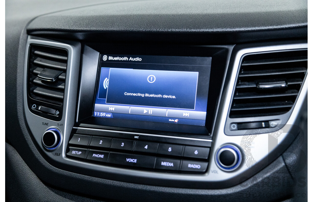 09/2017 Hyundai Tucson Active (AWD) TL2 MY18 4d Wagon Phantom Black Pearl Turbo Diesel 2.0L