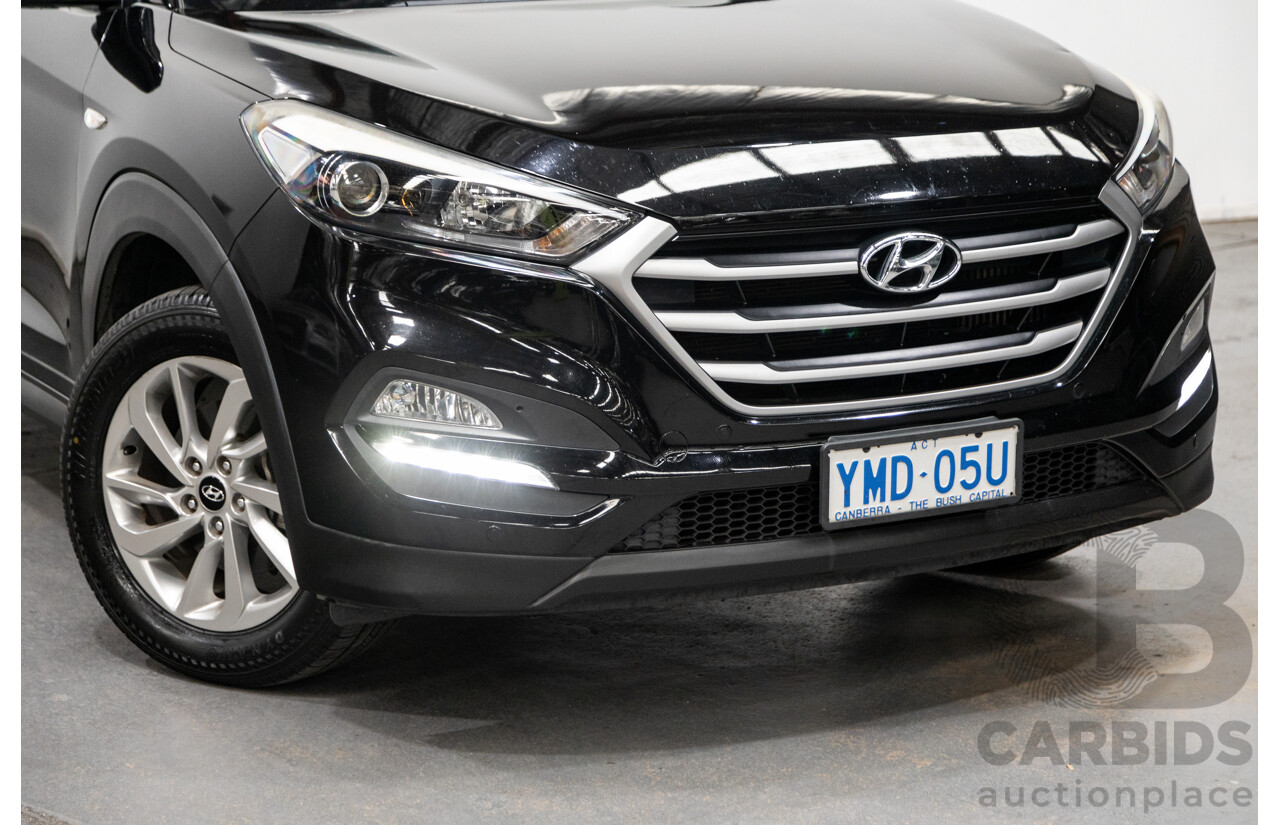 09/2017 Hyundai Tucson Active (AWD) TL2 MY18 4d Wagon Phantom Black Pearl Turbo Diesel 2.0L