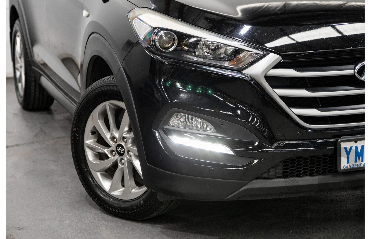 09/2017 Hyundai Tucson Active (AWD) TL2 MY18 4d Wagon Phantom Black Pearl Turbo Diesel 2.0L