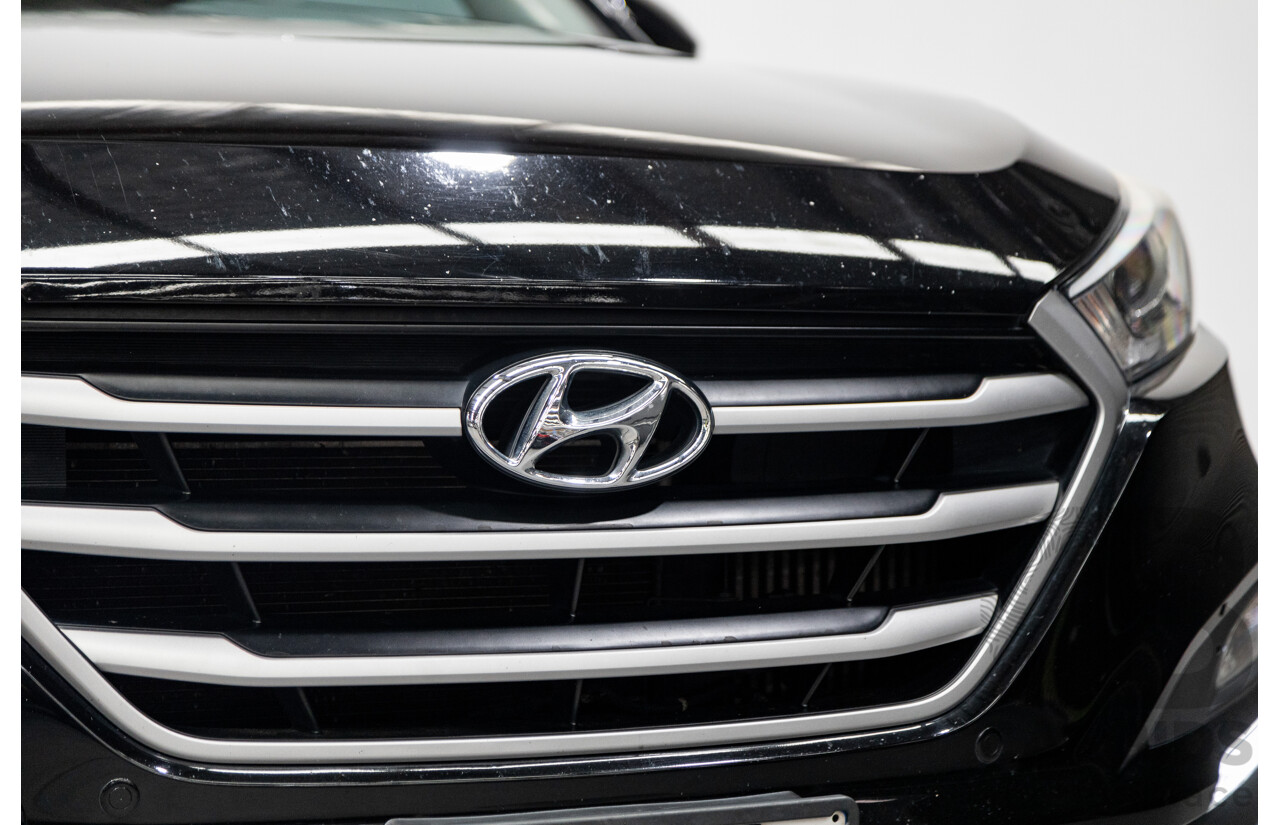 09/2017 Hyundai Tucson Active (AWD) TL2 MY18 4d Wagon Phantom Black Pearl Turbo Diesel 2.0L