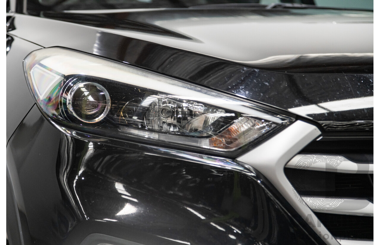 09/2017 Hyundai Tucson Active (AWD) TL2 MY18 4d Wagon Phantom Black Pearl Turbo Diesel 2.0L