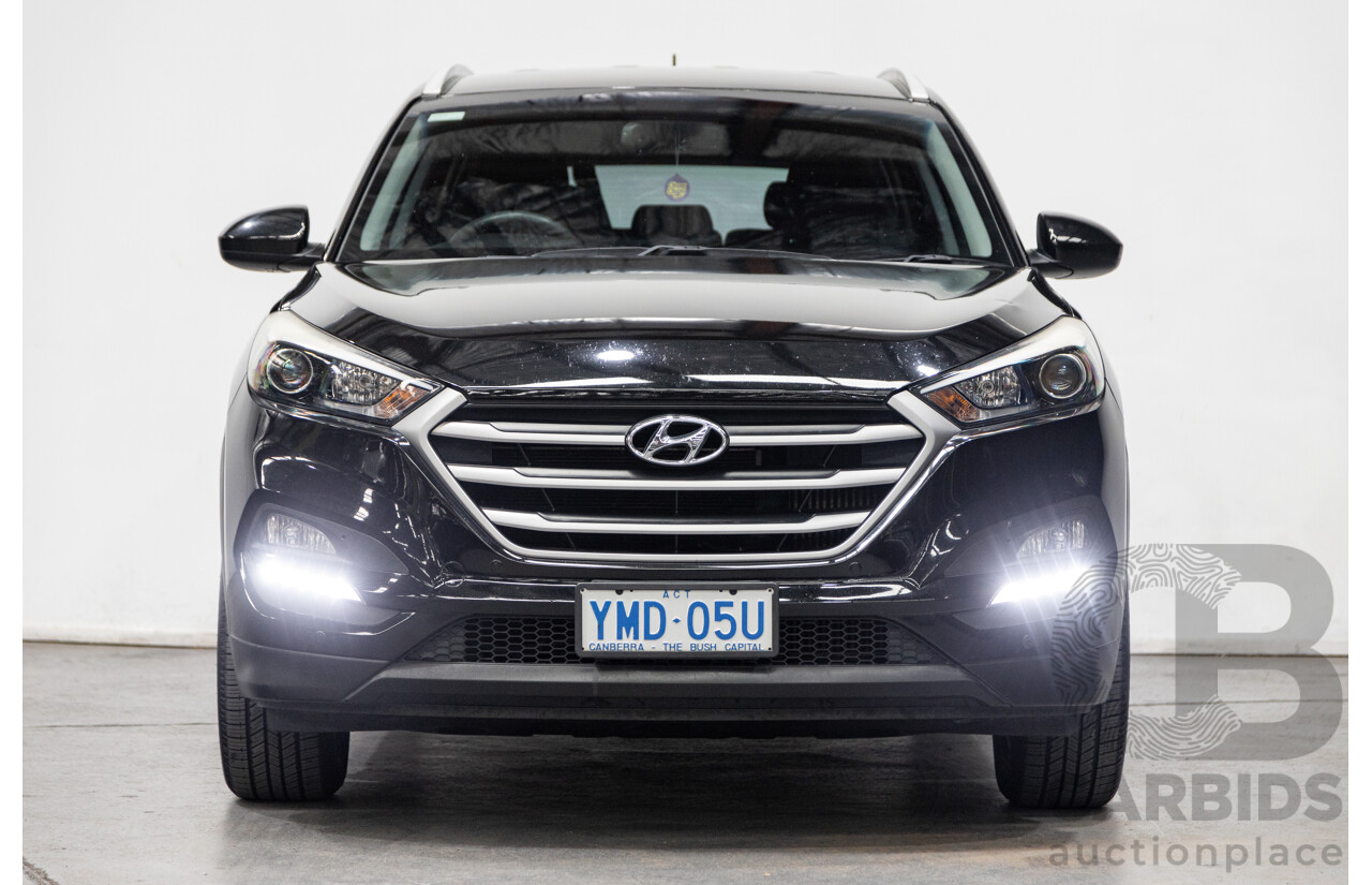 09/2017 Hyundai Tucson Active (AWD) TL2 MY18 4d Wagon Phantom Black Pearl Turbo Diesel 2.0L