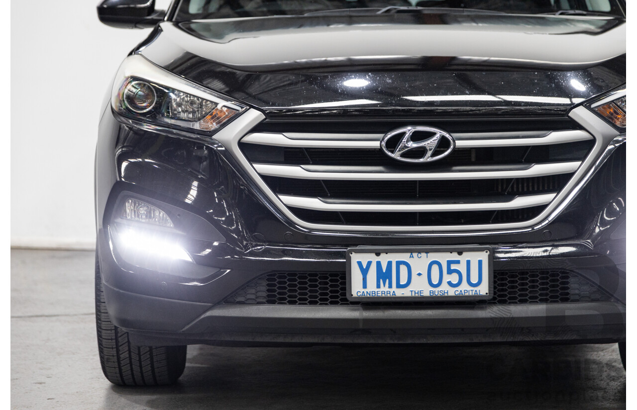 09/2017 Hyundai Tucson Active (AWD) TL2 MY18 4d Wagon Phantom Black Pearl Turbo Diesel 2.0L