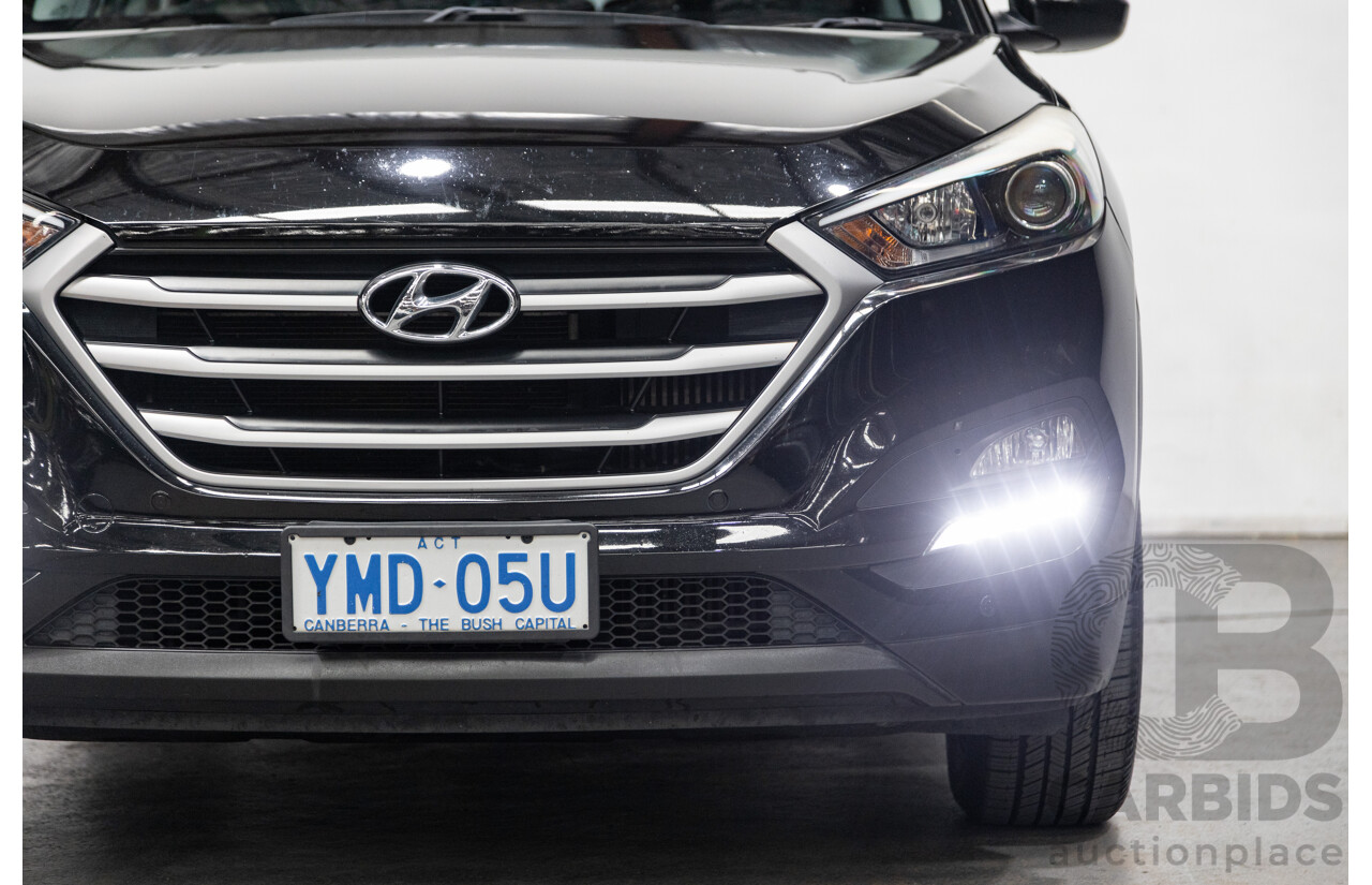09/2017 Hyundai Tucson Active (AWD) TL2 MY18 4d Wagon Phantom Black Pearl Turbo Diesel 2.0L