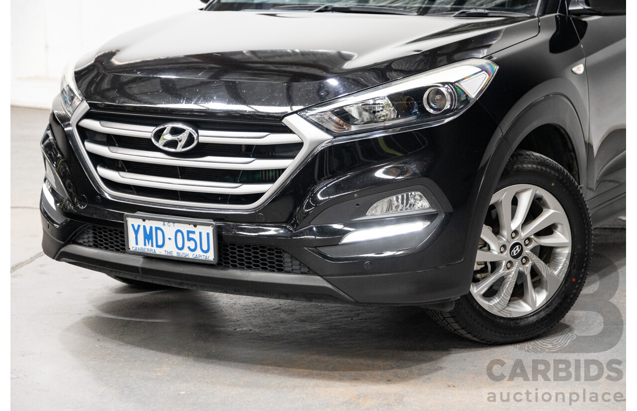 09/2017 Hyundai Tucson Active (AWD) TL2 MY18 4d Wagon Phantom Black Pearl Turbo Diesel 2.0L