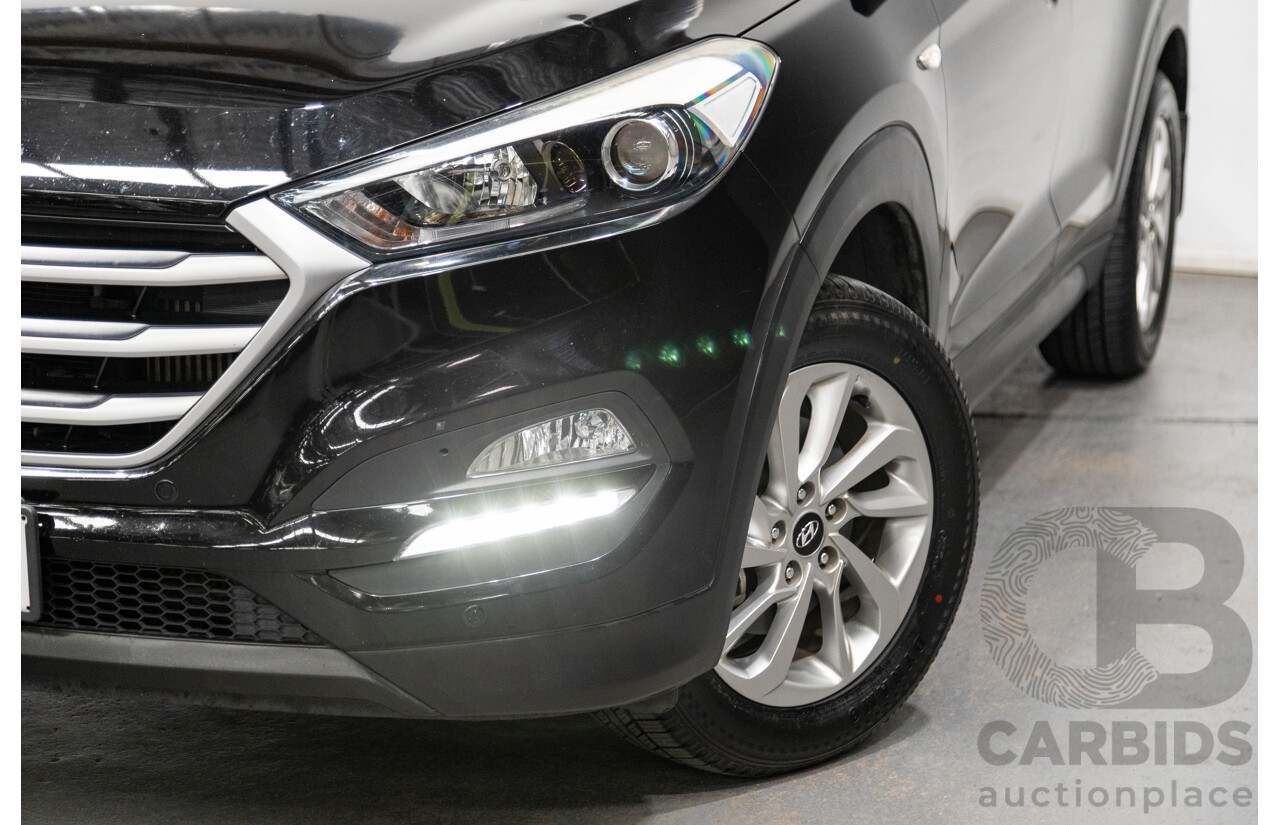 09/2017 Hyundai Tucson Active (AWD) TL2 MY18 4d Wagon Phantom Black Pearl Turbo Diesel 2.0L