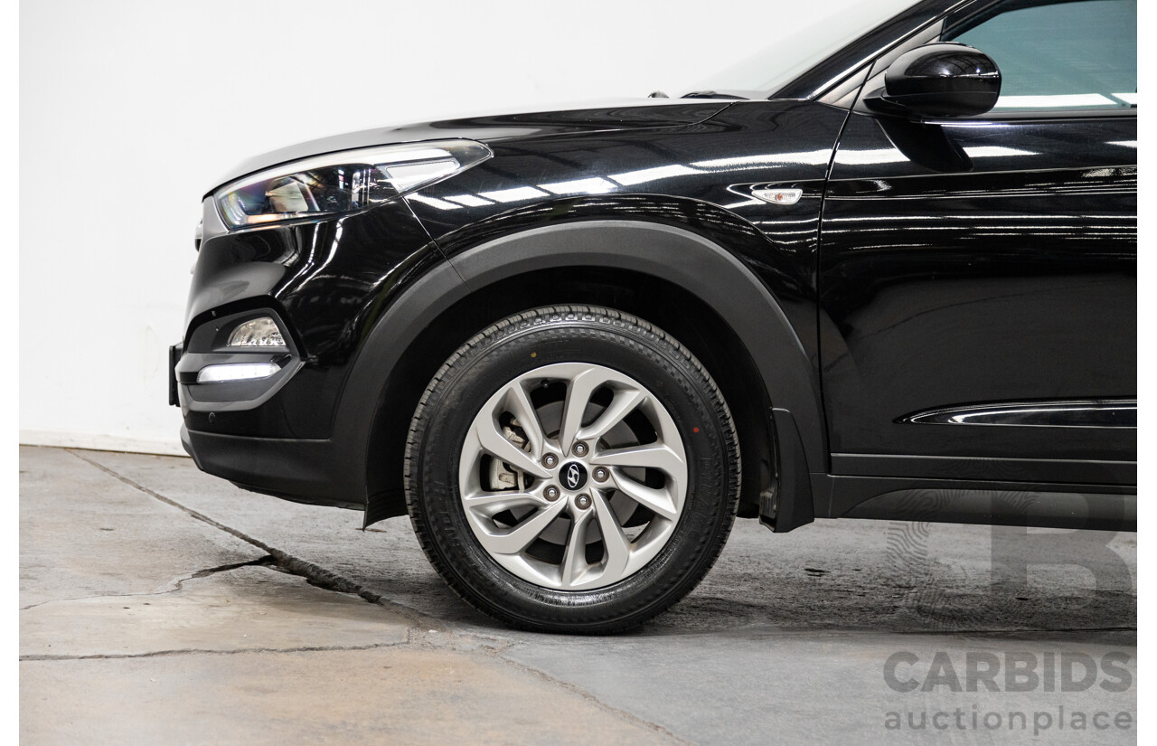 09/2017 Hyundai Tucson Active (AWD) TL2 MY18 4d Wagon Phantom Black Pearl Turbo Diesel 2.0L