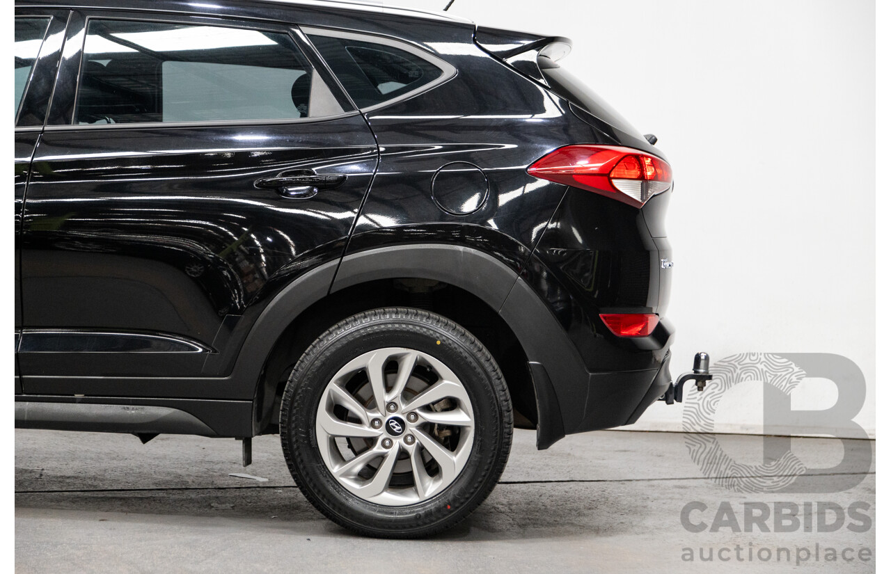 09/2017 Hyundai Tucson Active (AWD) TL2 MY18 4d Wagon Phantom Black Pearl Turbo Diesel 2.0L