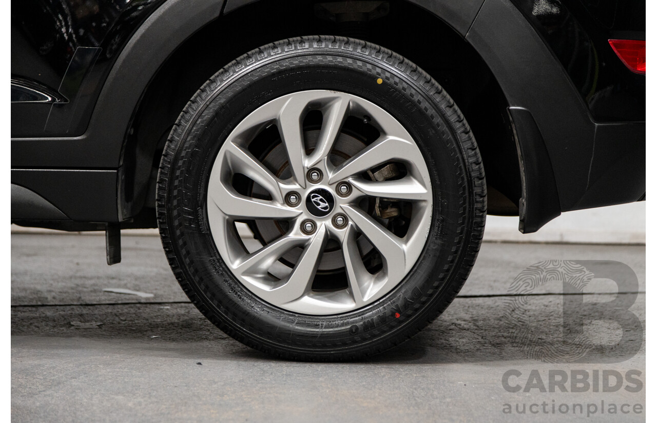 09/2017 Hyundai Tucson Active (AWD) TL2 MY18 4d Wagon Phantom Black Pearl Turbo Diesel 2.0L