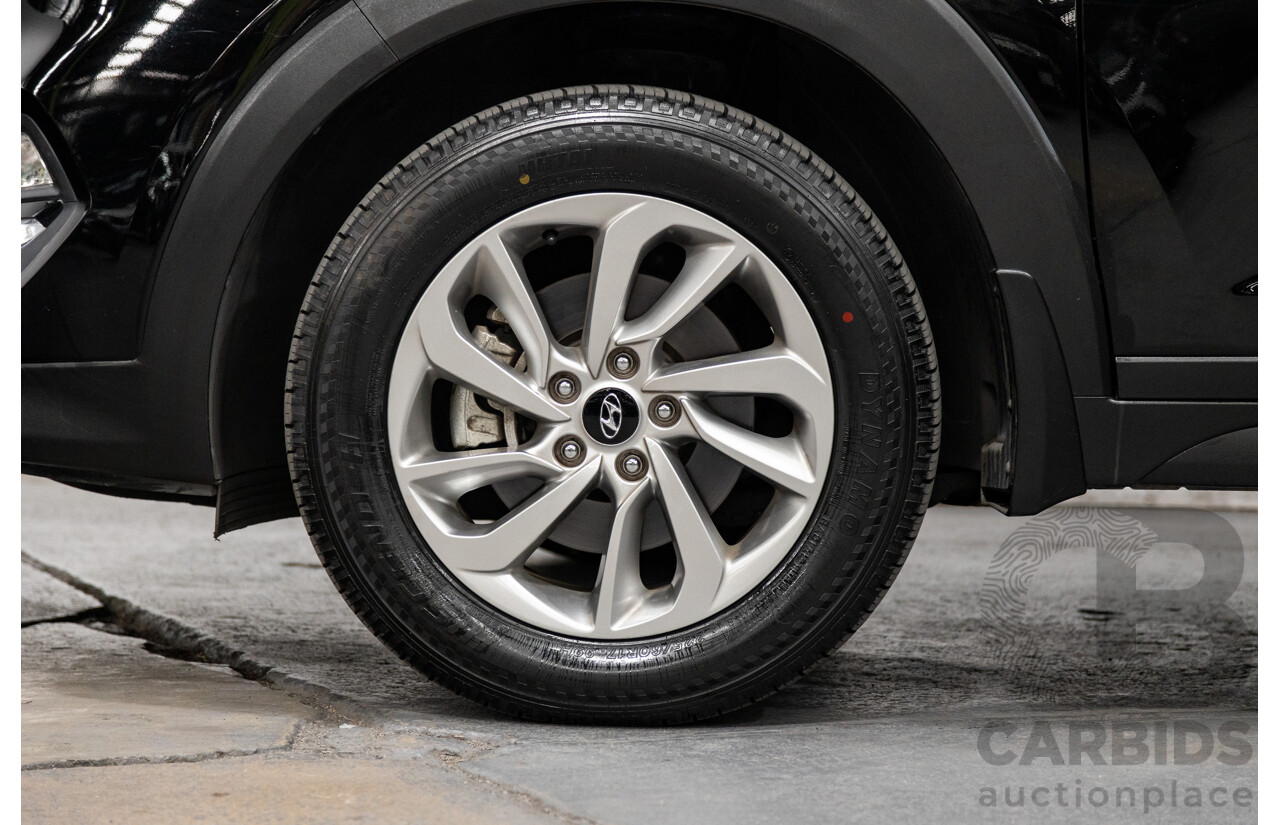 09/2017 Hyundai Tucson Active (AWD) TL2 MY18 4d Wagon Phantom Black Pearl Turbo Diesel 2.0L