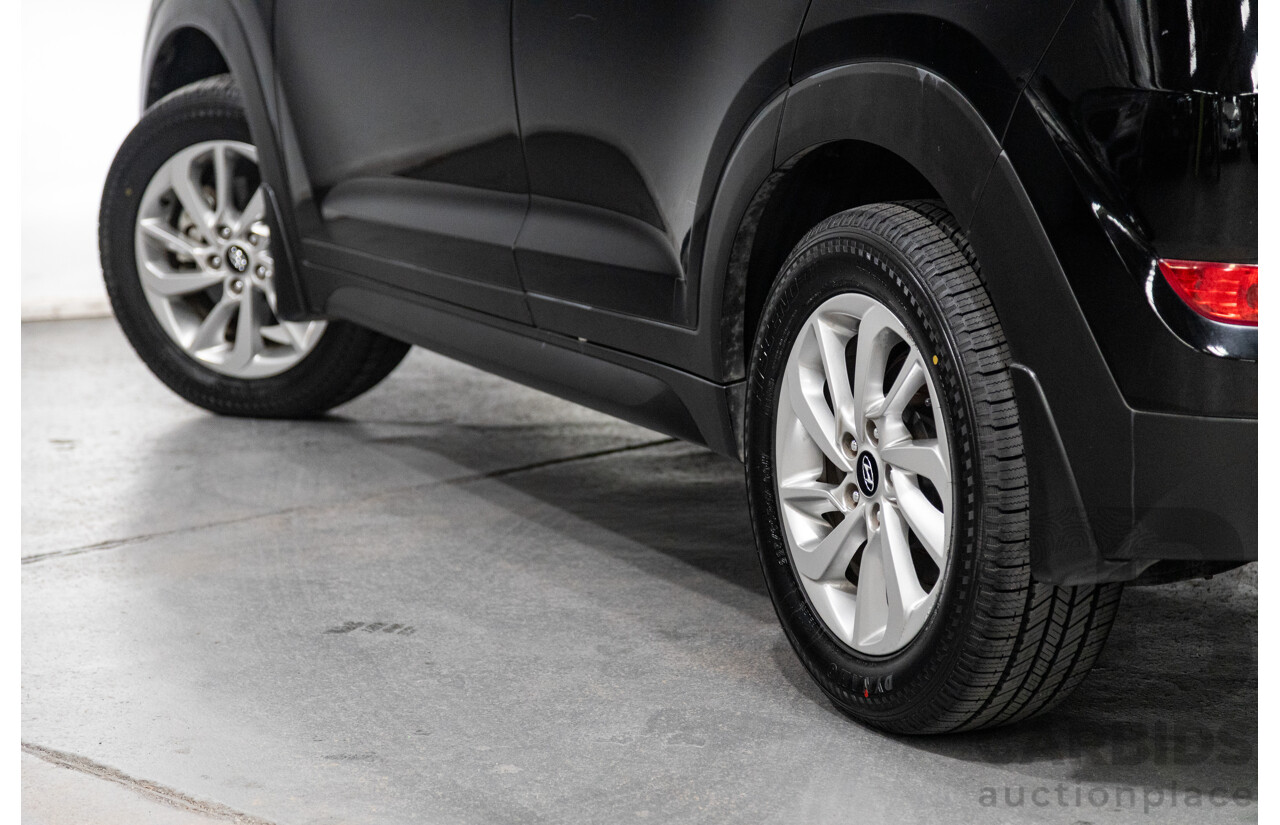 09/2017 Hyundai Tucson Active (AWD) TL2 MY18 4d Wagon Phantom Black Pearl Turbo Diesel 2.0L