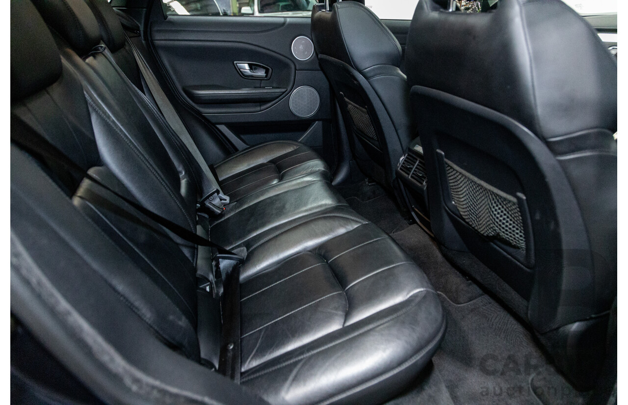 5/2017 Land Rover Range Rover Evoque TD4 150 SE (AWD) LV MY16 5d Wagon Loire Blue Metallic Turbo Diesel 2.0L