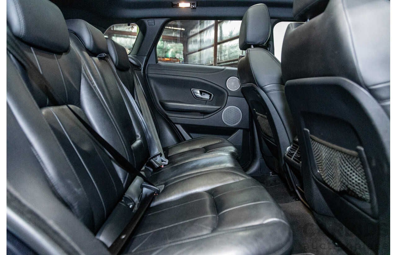 5/2017 Land Rover Range Rover Evoque TD4 150 SE (AWD) LV MY16 5d Wagon Loire Blue Metallic Turbo Diesel 2.0L