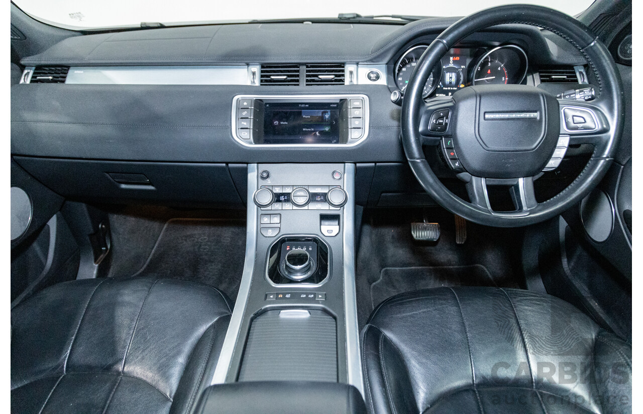 5/2017 Land Rover Range Rover Evoque TD4 150 SE (AWD) LV MY16 5d Wagon Loire Blue Metallic Turbo Diesel 2.0L