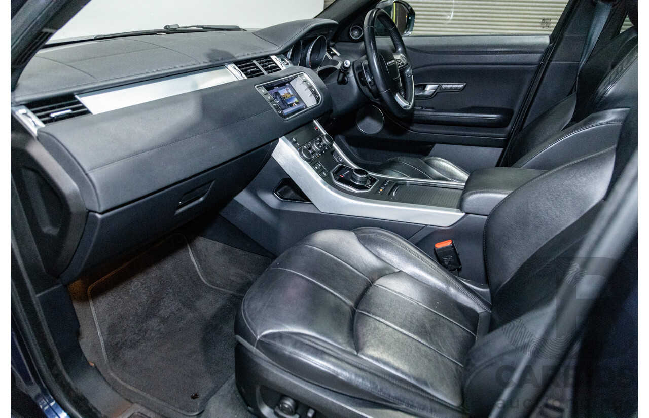 5/2017 Land Rover Range Rover Evoque TD4 150 SE (AWD) LV MY16 5d Wagon Loire Blue Metallic Turbo Diesel 2.0L