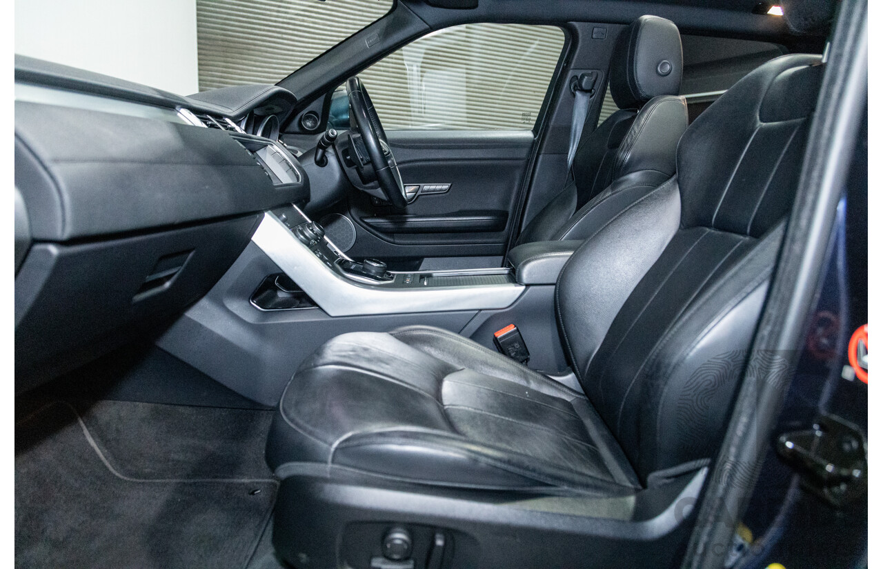 5/2017 Land Rover Range Rover Evoque TD4 150 SE (AWD) LV MY16 5d Wagon Loire Blue Metallic Turbo Diesel 2.0L