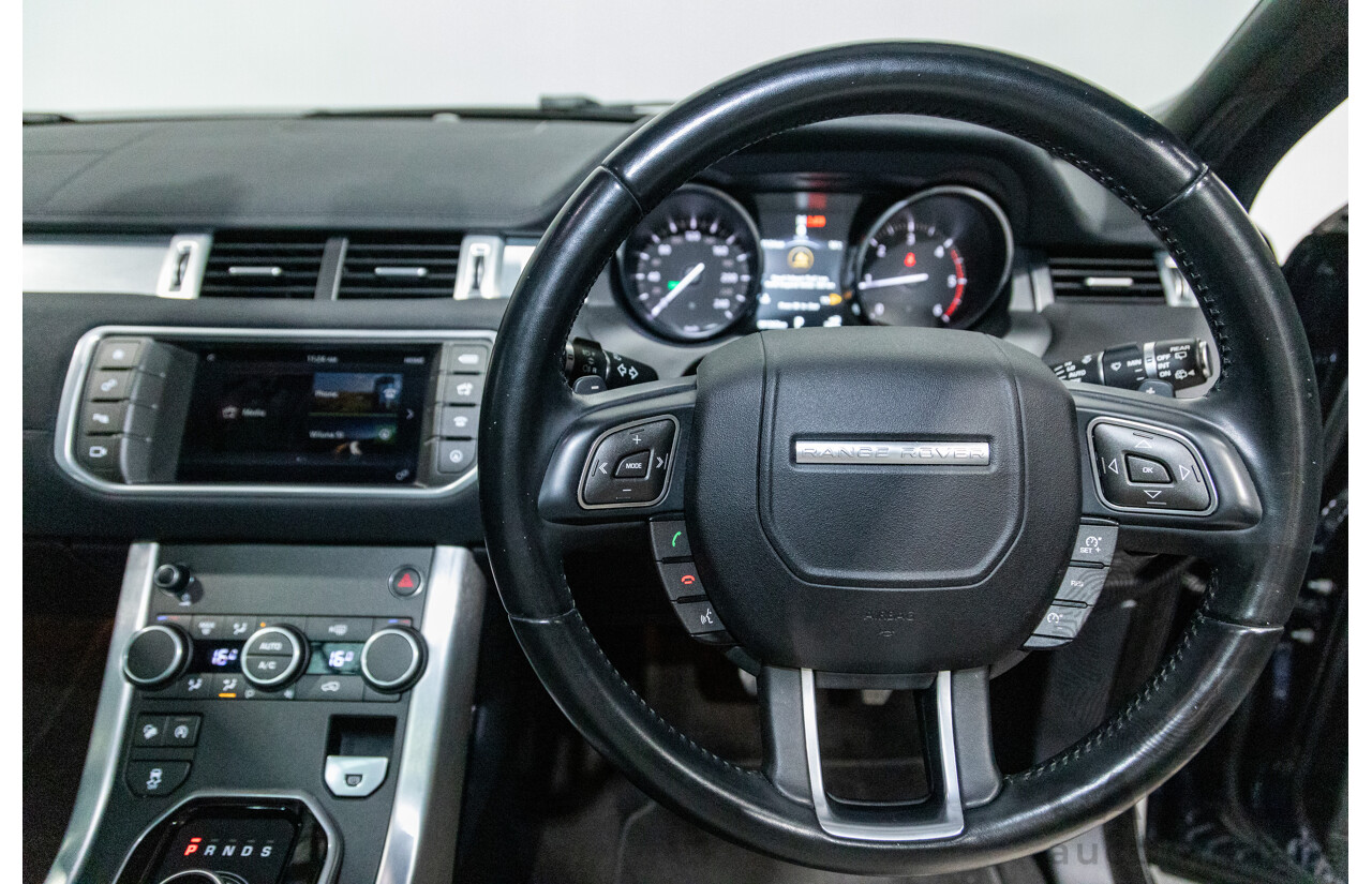 5/2017 Land Rover Range Rover Evoque TD4 150 SE (AWD) LV MY16 5d Wagon Loire Blue Metallic Turbo Diesel 2.0L