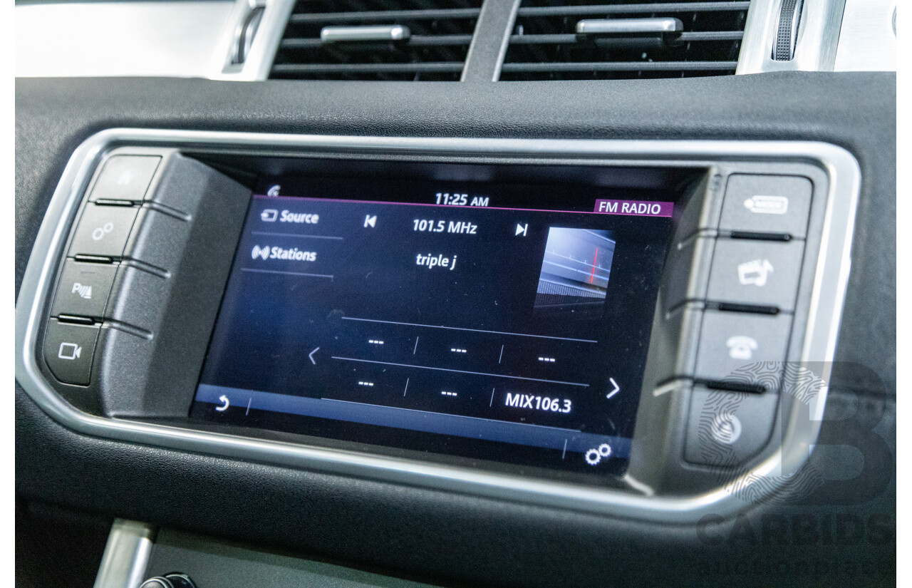 5/2017 Land Rover Range Rover Evoque TD4 150 SE (AWD) LV MY16 5d Wagon Loire Blue Metallic Turbo Diesel 2.0L