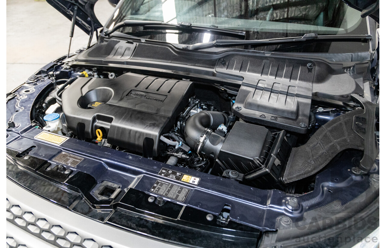 5/2017 Land Rover Range Rover Evoque TD4 150 SE (AWD) LV MY16 5d Wagon Loire Blue Metallic Turbo Diesel 2.0L