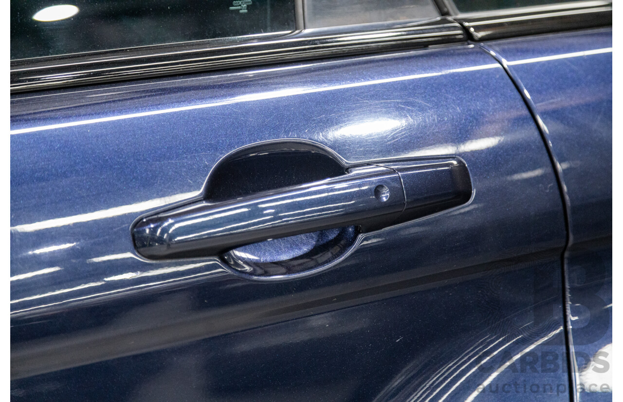 5/2017 Land Rover Range Rover Evoque TD4 150 SE (AWD) LV MY16 5d Wagon Loire Blue Metallic Turbo Diesel 2.0L