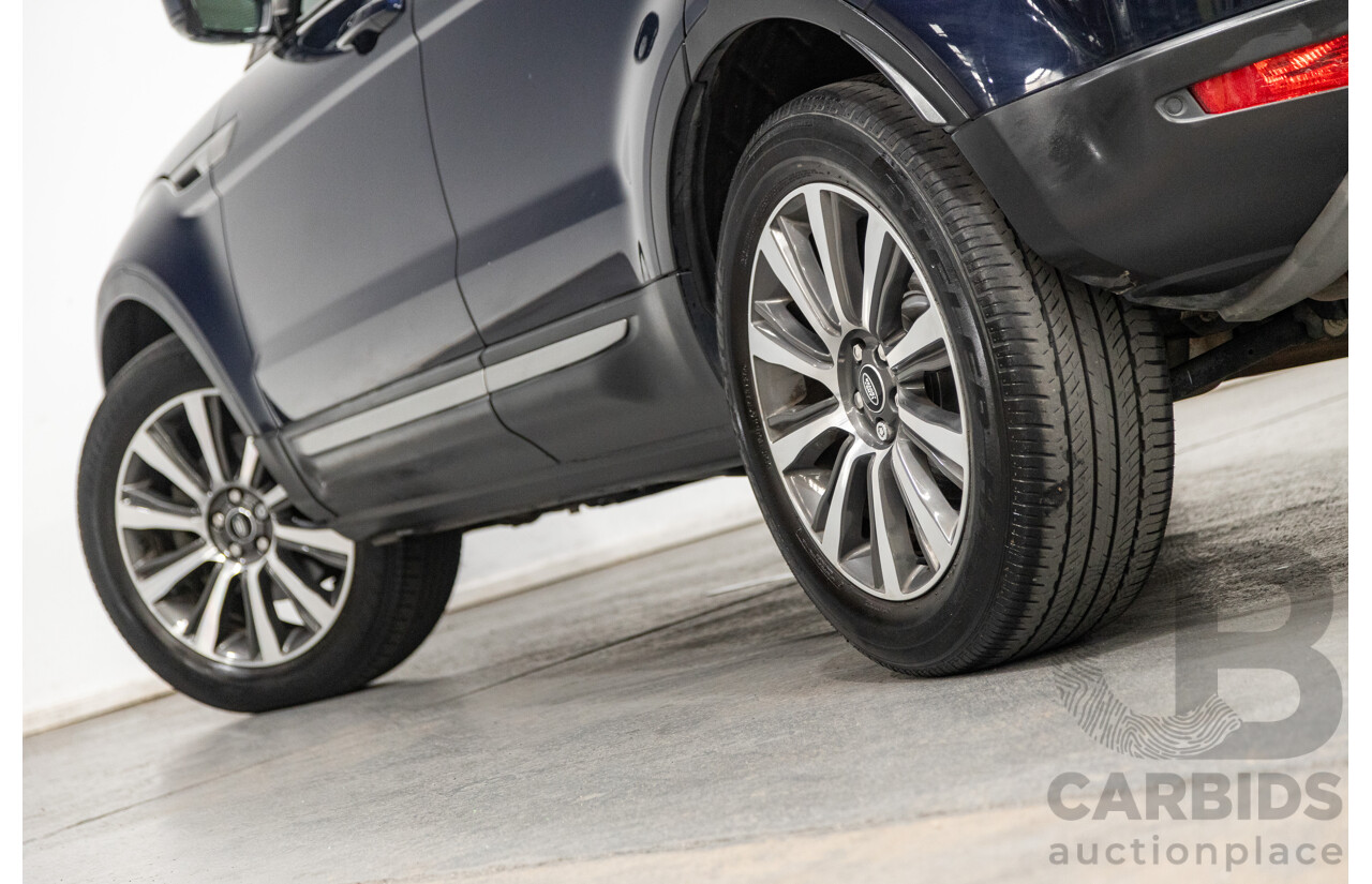 5/2017 Land Rover Range Rover Evoque TD4 150 SE (AWD) LV MY16 5d Wagon Loire Blue Metallic Turbo Diesel 2.0L