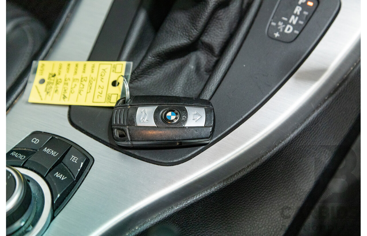 4/2009 BMW 320i Executive E90 MY09 4d Sedan Bluewater Metallic 2.0L