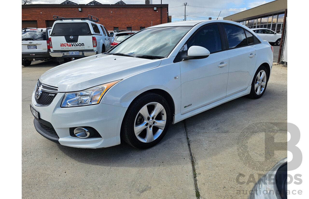 8/2012 Holden Cruze SRi V JH MY12 4d Sedan White 1.4L