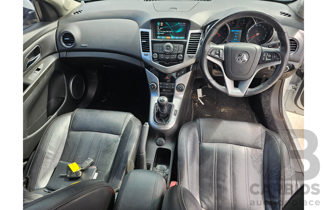 8/2012 Holden Cruze SRi V JH MY12 4d Sedan White 1.4L