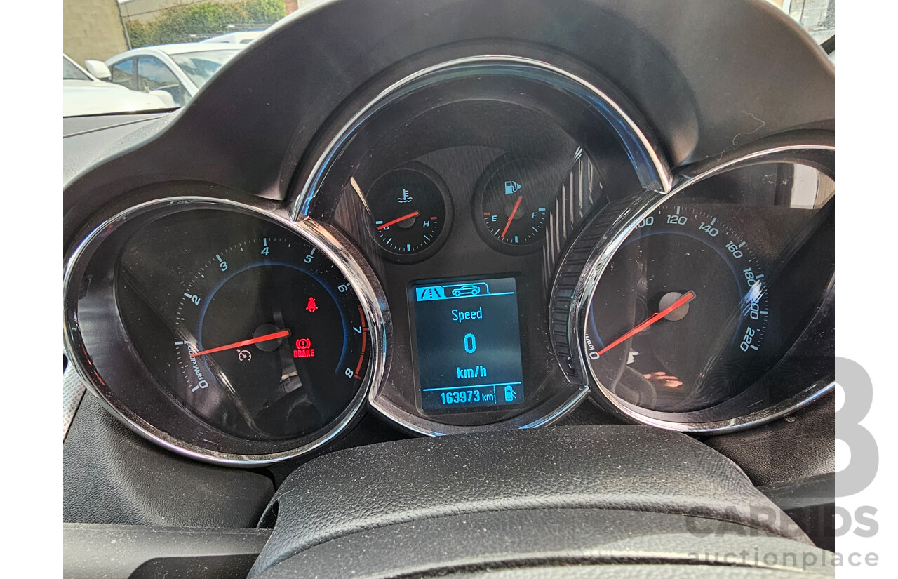 8/2012 Holden Cruze SRi V JH MY12 4d Sedan White 1.4L