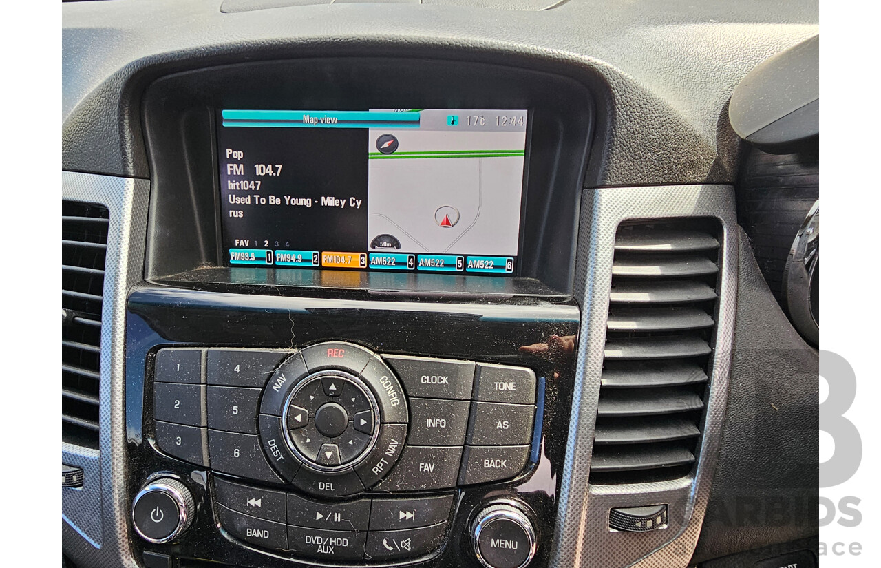 8/2012 Holden Cruze SRi V JH MY12 4d Sedan White 1.4L