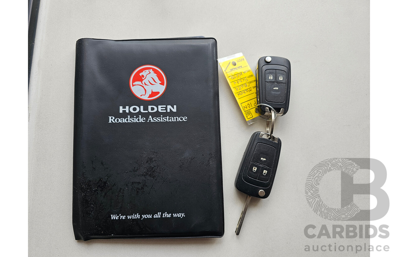 8/2012 Holden Cruze SRi V JH MY12 4d Sedan White 1.4L