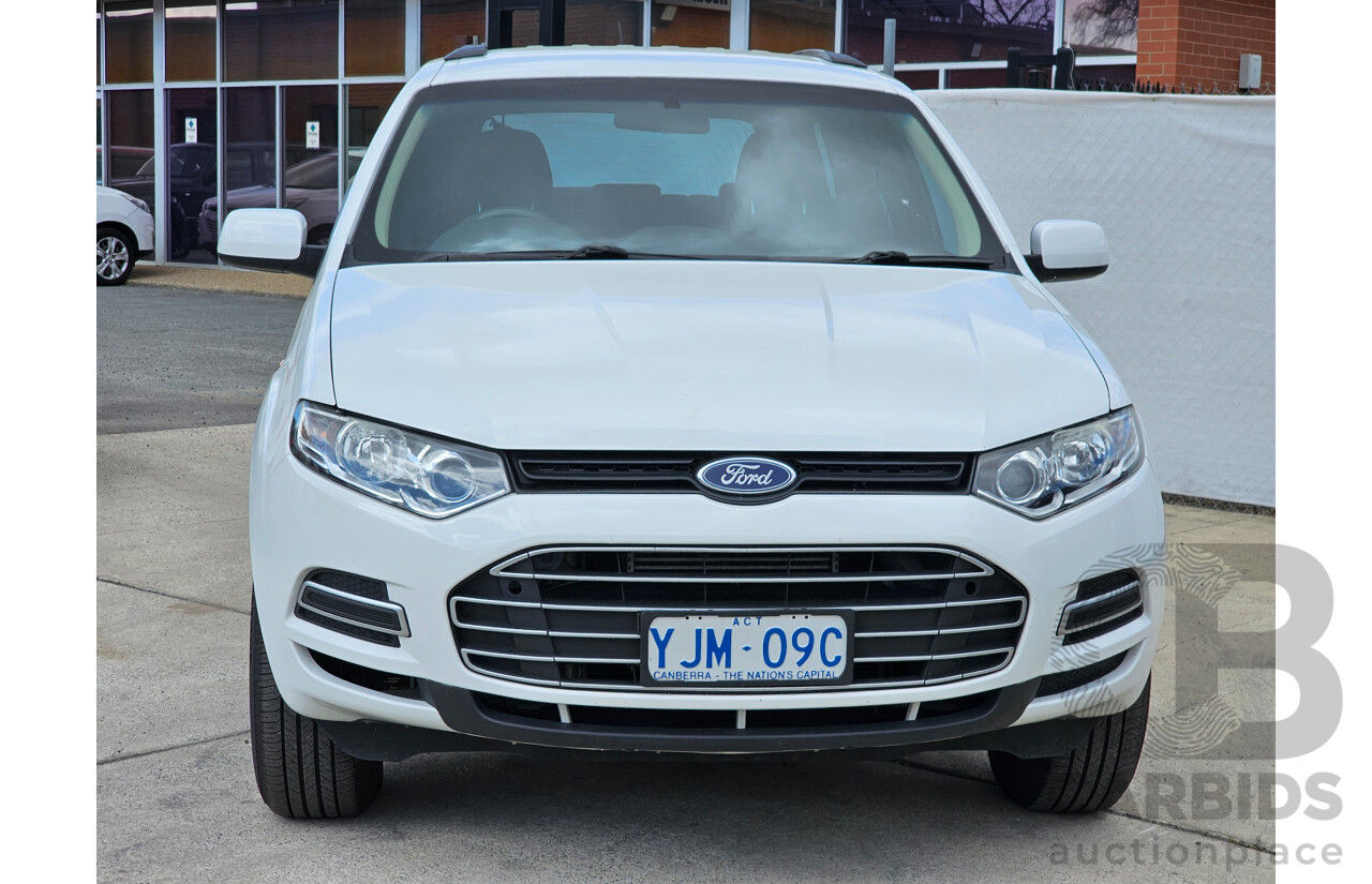 7/2013 Ford Territory TX (4x4) SZ 4d Wagon White 2.7L