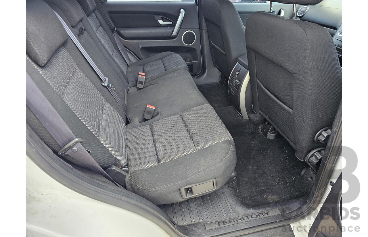 7/2013 Ford Territory TX (4x4) SZ 4d Wagon White 2.7L