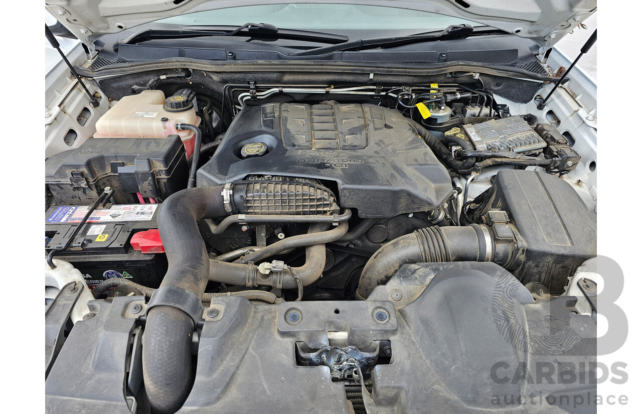 7/2013 Ford Territory TX (4x4) SZ 4d Wagon White 2.7L