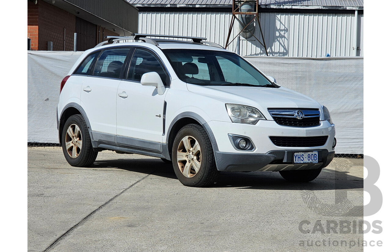 12/2011 Holden Captiva 5 (4x4) CG SERIES II 4d Wagon White 2.2L